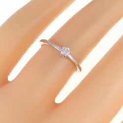 Nhẫn kim cương K18WG 0.10CT 672632