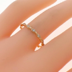 Nhẫn kim cương Agat 0.05CT - Hàng hiệu Authentic 836725