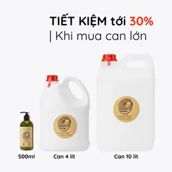 Can 4L nước rửa chén Cô Cà Chua miễn phí ship 607829
