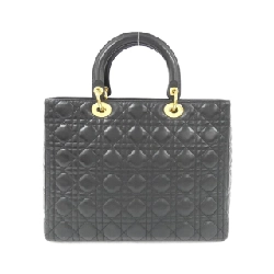 【Vintage】Christian Dior Lady Dior Large CAL44560 Bag 616508
