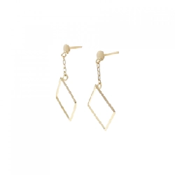 K18YG Bông tai - Hàng hiệu Authentic 874933