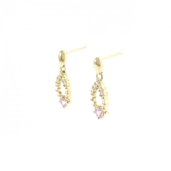 K18YG Sapphire Earrings - Hàng hiệu Authentic 867110