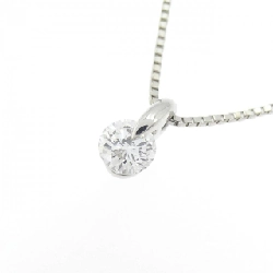 Dây chuyền kim cương Solitaire PT900/PT850 0.30CT - Hàng hiệu Chính hãng 861052