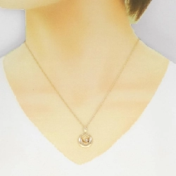 K18YG Dây chuyền kim cương 0.05CT - Hàng hiệu Chính hãng 863941