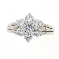 Nhẫn kim cương hoa PT900 0.85CT - Hàng hiệu Authentic 854118