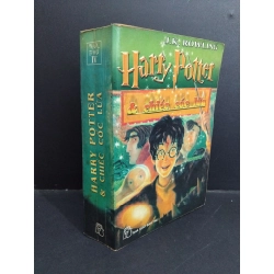 Harry Potter và chiếc cốc lửa mởi 60% bẩn bìa, ố, có chữ viết trang đầu, bung gáy nhẹ 2002 HCM1712 J.K. Rowling VĂN HỌC