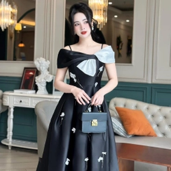 Đầm tacta dáng dài