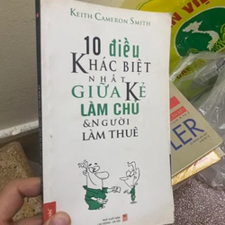 Sách 10 điều khác biệt giữa kẻ làm chủ và người làm thuê