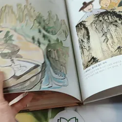 [Tặng nẹp góc] Truyện thiếu nhi Hàn Quốc: Danh nhân 16 -  지인지기 인물 이야기: 김홍도 731993