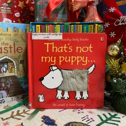 Sách ngoại văn That's Not My Puppy, Board Book, Used, sờn gáy, lỗi một trang