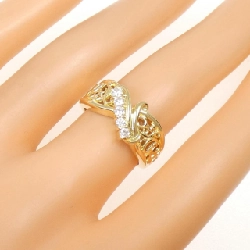 Nhẫn kim cương K18YG 0.20CT - Hàng hiệu Authentic 852621