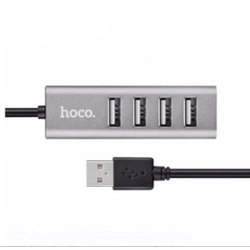 Hub Hoco 4 cổng USB tiện dụng giá gốc 173K (giảm 45%)-Màu bạc 331196