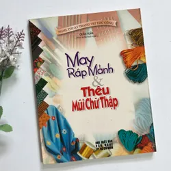 Bán sách cũ – May ráp mảnh & Thêu mũi chữ thập – Quốc Tuấn (dịch)