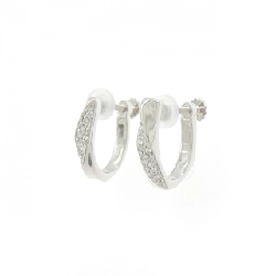 K18WG Bông tai kim cương - Hàng hiệu Chính hãng 871524