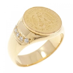 Nhẫn kim cương K18YG 0.07CT - Hàng hiệu Authentic