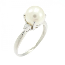 Nhẫn ngọc trai Akoya PT900 8mm - Hàng hiệu Authentic