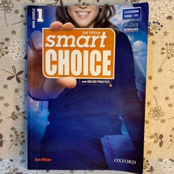 Sách Tiếng Anh Smart Choice 1, 80%,  kèm quà Mori