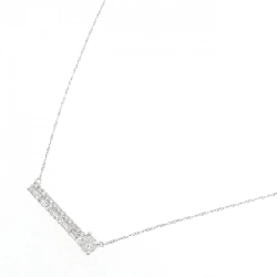 K18WG Dây chuyền kim cương 0.326CT D IF 3EXT - Hàng hiệu Chính hãng 872716