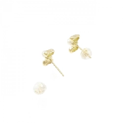 Bông tai ngọc trai Akoya 3.1mm - Hàng hiệu Authentic 750YG/K18YG 876657