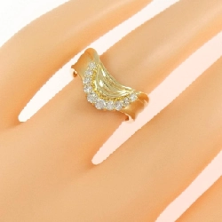 Nhẫn kim cương K18YG 668388