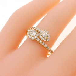 【Sản phẩm mới】Nhẫn kim cương K18YG 0.70CT 669488