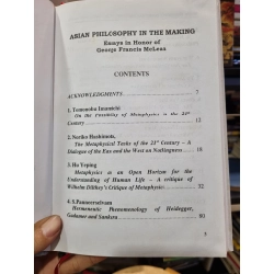 ASIAN PHILOSOPHY IN THE MAKING : Essays in Honor of George Francis McLean - Tran Van Doan (Editor) 302417