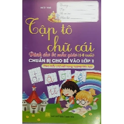 Tập Tô Chữ Cái Mẫu Giáo 4-6 Tuổi