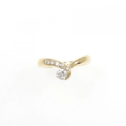 Nhẫn kim cương K18YG 0.25CT 669965