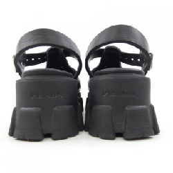 Giày sandal PRADA logo tam giác Monolith 1X853M bằng cao su - Hàng hiệu Chính hãng 828651
