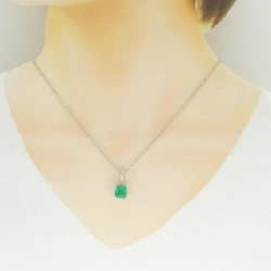 Dây chuyền Emerald Tasaki 2.33CT xuất xứ Colombia - Hàng hiệu Authentic 839260