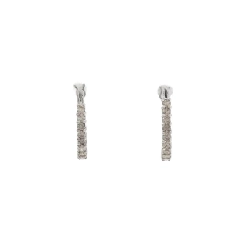 K18WG Bông tai kim cương 0.2CT - Hàng hiệu Chính hãng 870657