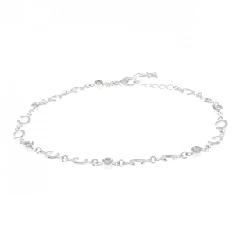 K18WG Vòng tay kim cương 0.12CT - Hàng hiệu Chính hãng 871029