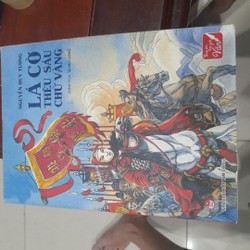Lá cờ thêu 6 chữ vàng 183945