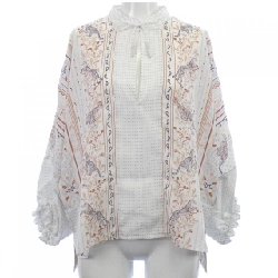 HERMES GUEPARDS ET PALMETTES 5E0626DU Áo thun