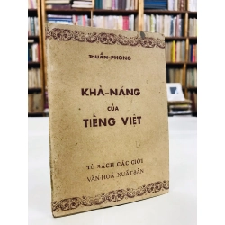 Khả năng của tiếng việt - Thuần Phong 125865