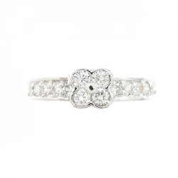 Nhẫn kim cương hoa Ponte Vecchio 0.41CT - Hàng hiệu Authentic 838425