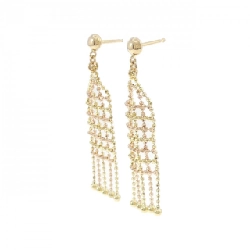 K18YG/K18PG Bông tai - Hàng hiệu Authentic 874315