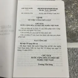 [Luật - chính trị] Bộ luật Tố tụng dân sự 2015 780088
