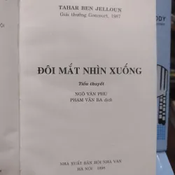 Sách: Đôi mắt nhìn xuống (Tiểu thuyết) - Tác giả: Tahar Be Jelloun (A3) 597320