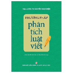 Phương Pháp Phân Tích Luật Viết - Viện Sĩ, PGS. TS. Nguyễn Ngọc Điện 189602