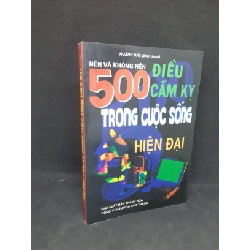 500 điều cấm kỵ trong cuộc sống hiện đại mới 80% HPB.HCM1412