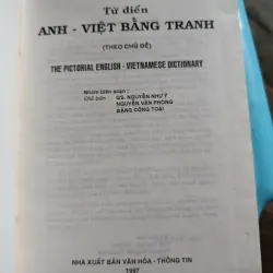 Từ điển Anh - Việt bằng tranh 1020476