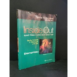 [Phiên Chợ Sách Cũ] Inside Out student's book & workbook with key Elementary 2009 - Sue Kay, Vaughan Jones, Philip Kerr 0506