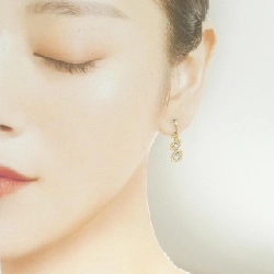 K18YG/K18WG Bông tai - Hàng hiệu Authentic 869120