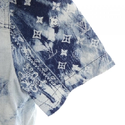 Áo sơ mi denim tay ngắn họa tiết monogram LOUIS VUITTON HNS17WNW2 - Hàng hiệu Authentic 894790