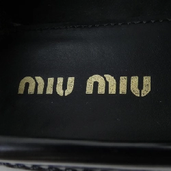 Giày lười da chải MIU MIU 5D773D 660099