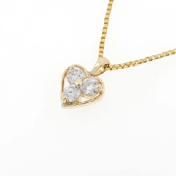 K18YG Dây chuyền kim cương hình trái tim 0.20CT - Hàng hiệu Chính hãng 862593