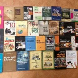 Lô sách lịch sử và chuyên ngành nghề báo chí-truyền thông (31 sách thật + 15 tài liệu copy 307125