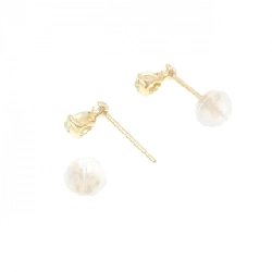 K18YG Garnet Bông tai - Hàng hiệu Chính hãng 876693