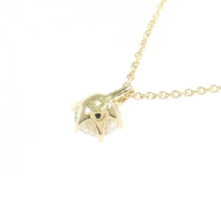 Dây chuyền kim cương K18YG 0.414CT H I1 Tốt - Hàng hiệu Chính hãng 874816